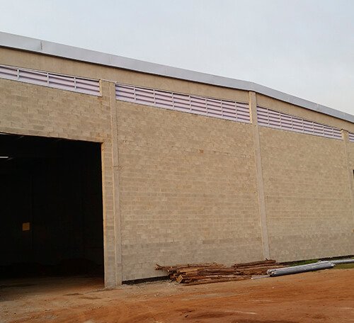 Instalação de Venezianas Industriais em Atibaia 2015